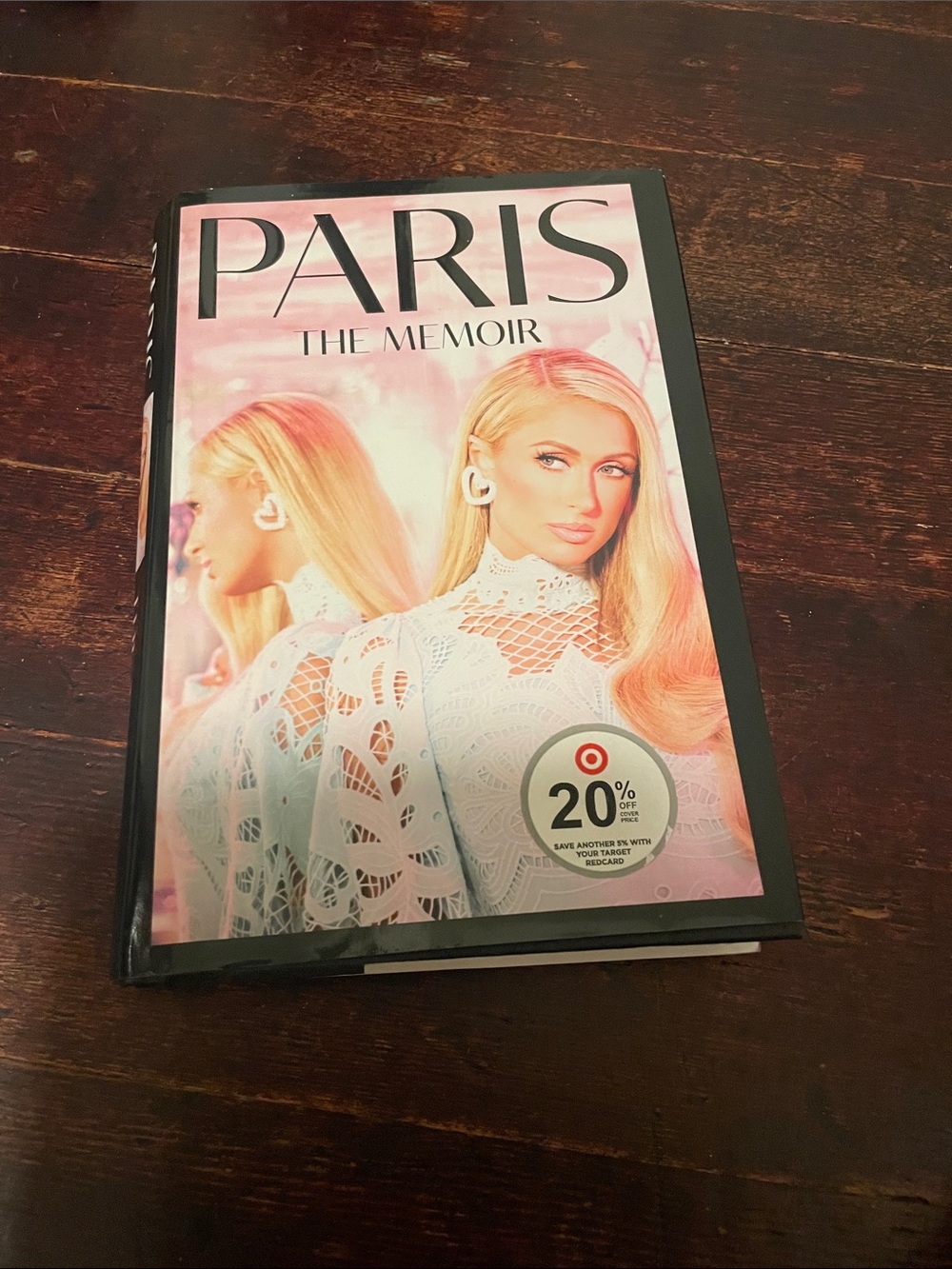 Paris: The Memoir Hardcover - Pink Cover